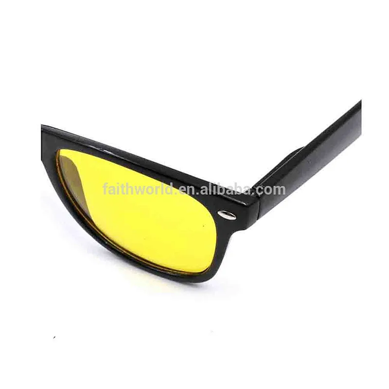 Fashionable night vision spring hinge sunglasses