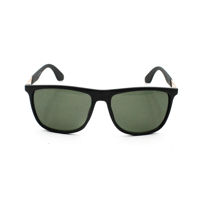 Retro fashion custom logo rectangle sunglasses