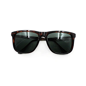 Metal decoration custom logo UV400 men women sun glasses