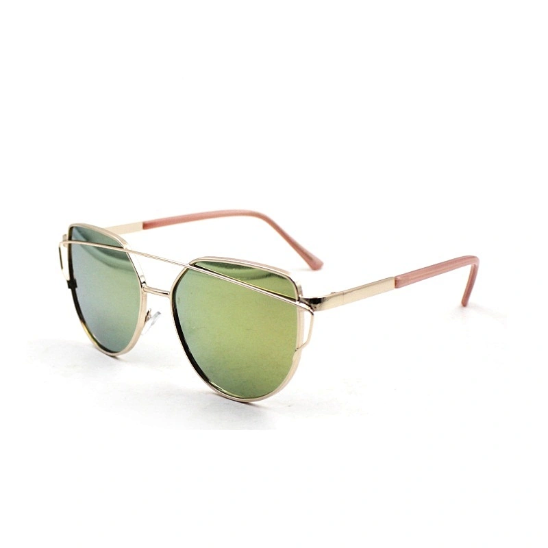 Vintage UV400 line women famous designer mirror glasses