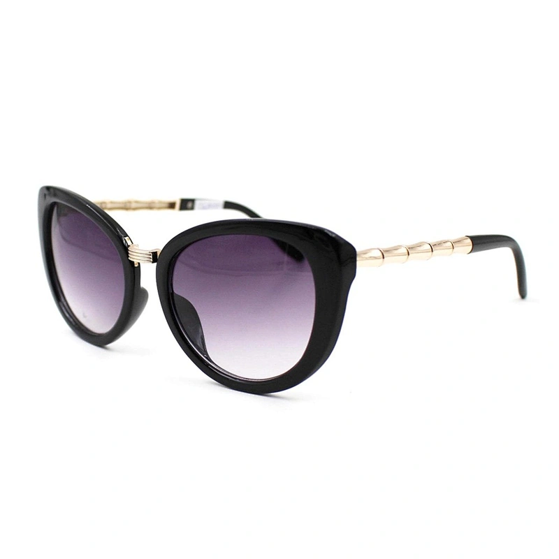 Retro fashion luxury cat eye oversize sunglasses