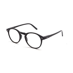 UNOC Cheap Retro Ultra Light Round Black Demi Reading Glasses Women Men Eyewear Reading Glasses For +1.0 To +3.5 Unisex Gafas