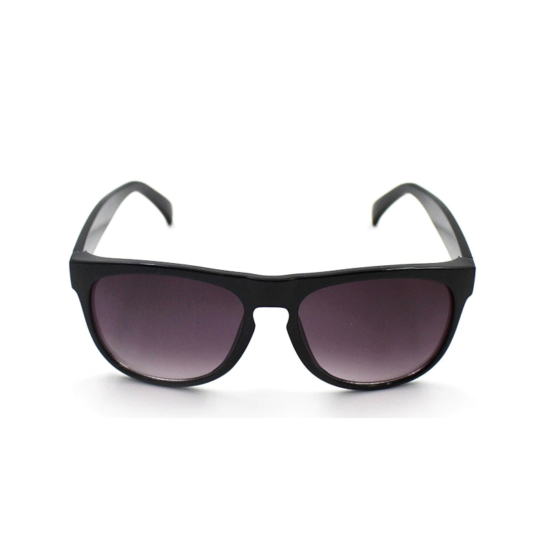 Handmade black plastic frame sunglasses for men and women