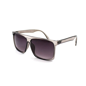 High quality plastic new design square flat sunglasses