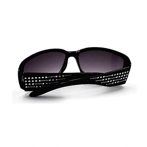 Unique style customized logo diamond sunglasses lady