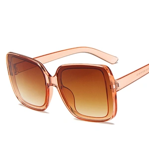 Big Rectangle Frame Sunglasses Fashion Vintage Sun Glasses Retro Womens Sunglasses