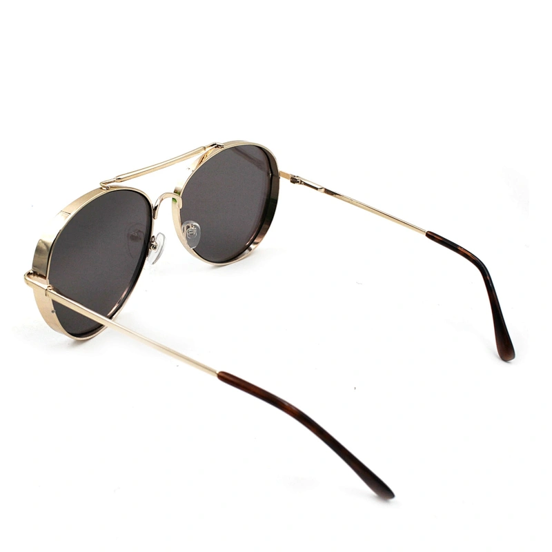 New arrival amazing design fashion metal mirror sunglasses