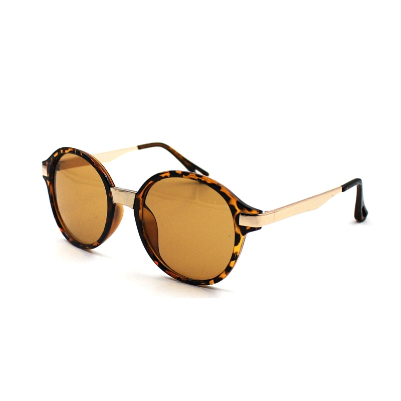 UV400 Plastic metal frame women men sunglasses