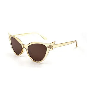 2021 new plastic multicolor frame wing sunglasses for women