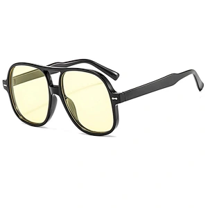 Newest Double Bridge Sun Glasses Fashion Vintage Unisex Eyewear Retro Studs Toad Sunglasses