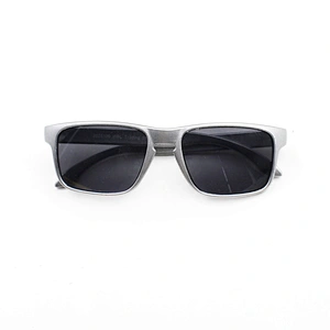 Fashion silver frame vintage plastic sunglasses