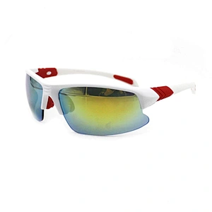 Promotional fashion rubberized sports sunglasses