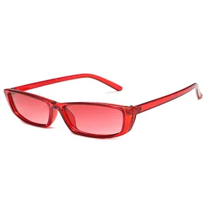 Fashion retro PC rectangle women small sunglasses