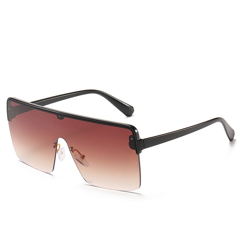Oversize Fashion Style Sunglasses Colorful Transparent Square Sun Glasses Big Shade Sunglasses