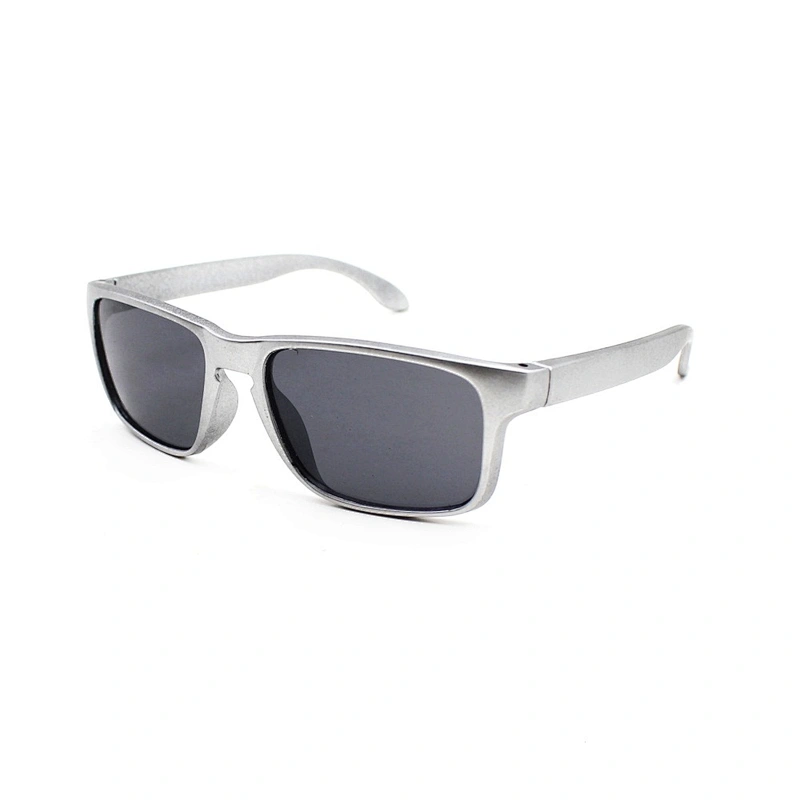 Fashion silver frame vintage plastic sunglasses