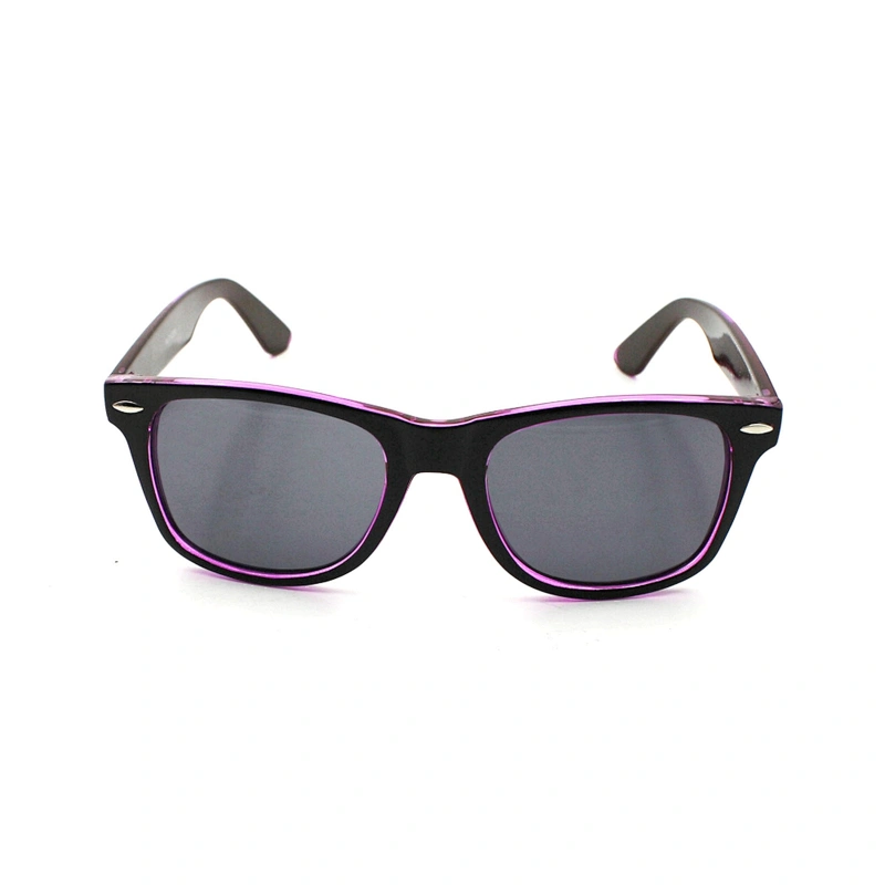 Fashionable UV 400 own logo printing plastic sunglass