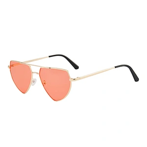 2020 Newest Fashion Sun Glasses Personalized Triangle Eyewear Sea Color Lens Shade Womens Sunglasses