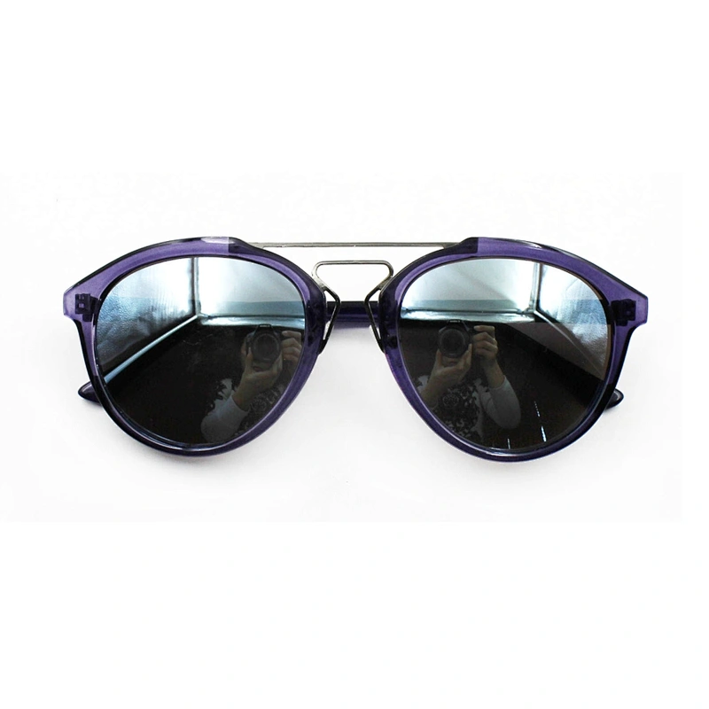 New design purple frame women vintage sunglasses