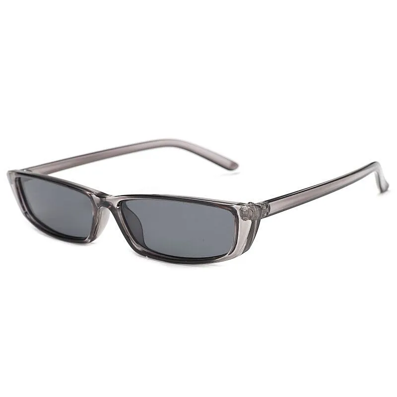 Fashion retro PC rectangle women small sunglasses
