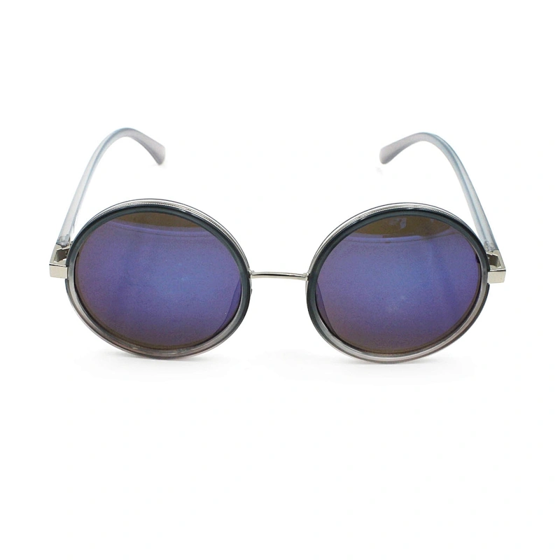 Wholesale fashion round frame unisex sunglasses