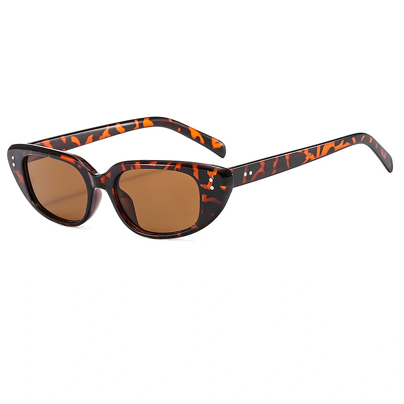 Newest Trendy Sun Glasses Studs Narrow Side Eyewear Fashion Unisex Shade Sunglasses