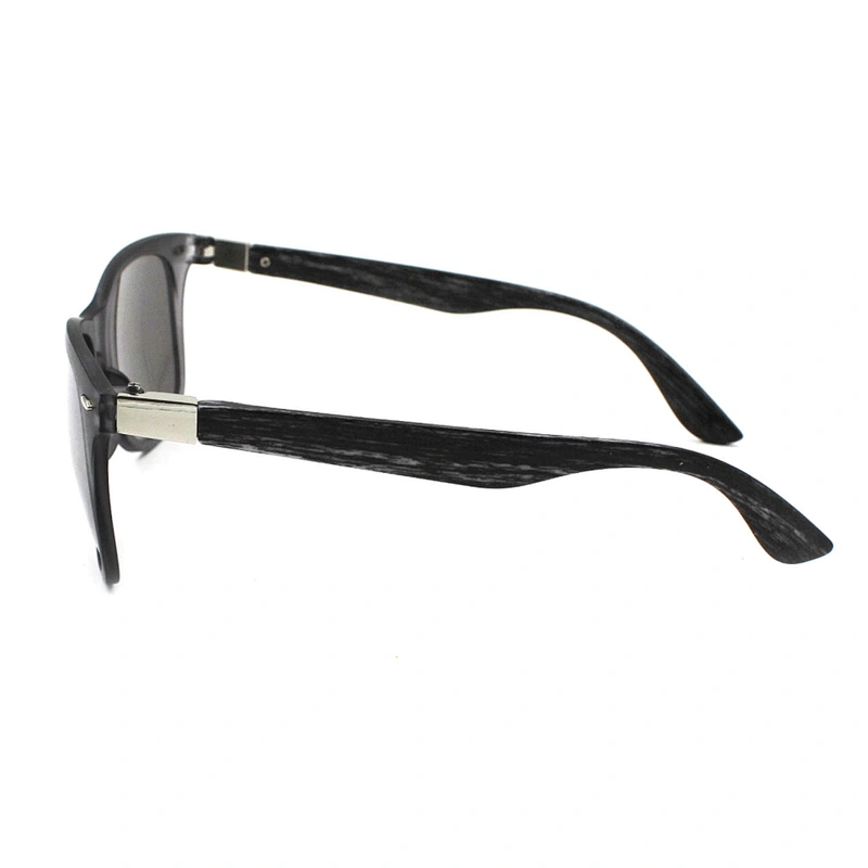 New trendy wood pattern fashion vintage sunglasses