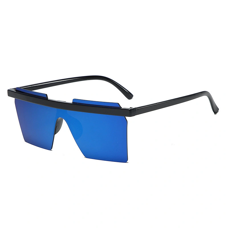 UNOC Hot Sale Black Sunglasses Fashion Mirror Colors Style Sun Eye Glasses Frameless Shades Sunglasses For Women