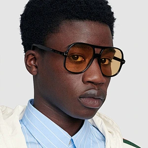 Newest Double Bridge Sun Glasses Fashion Vintage Unisex Eyewear Retro Studs Toad Sunglasses