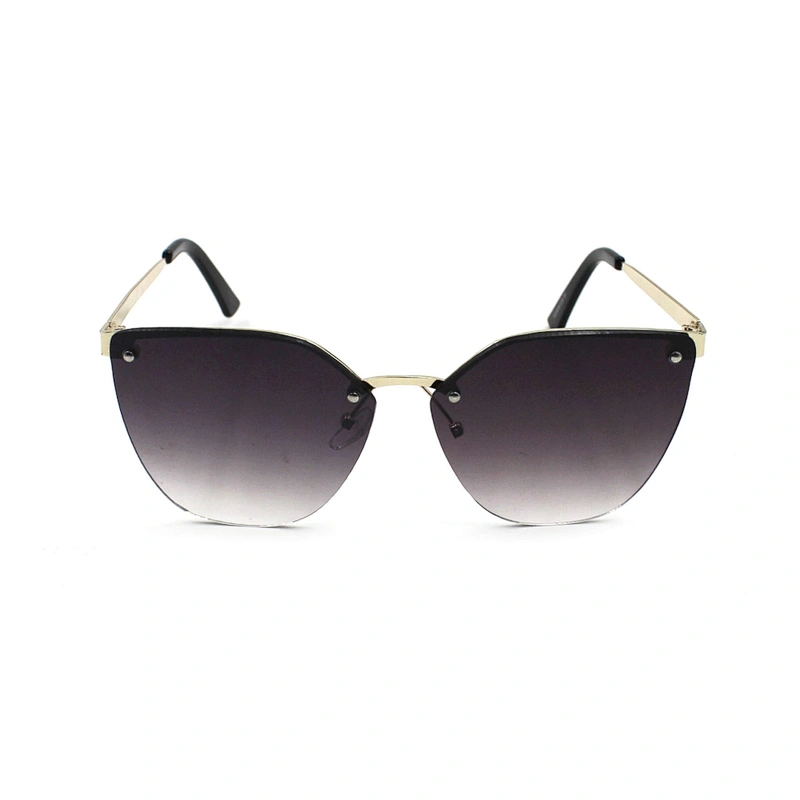 Oversized fashion no frame women sunglasses