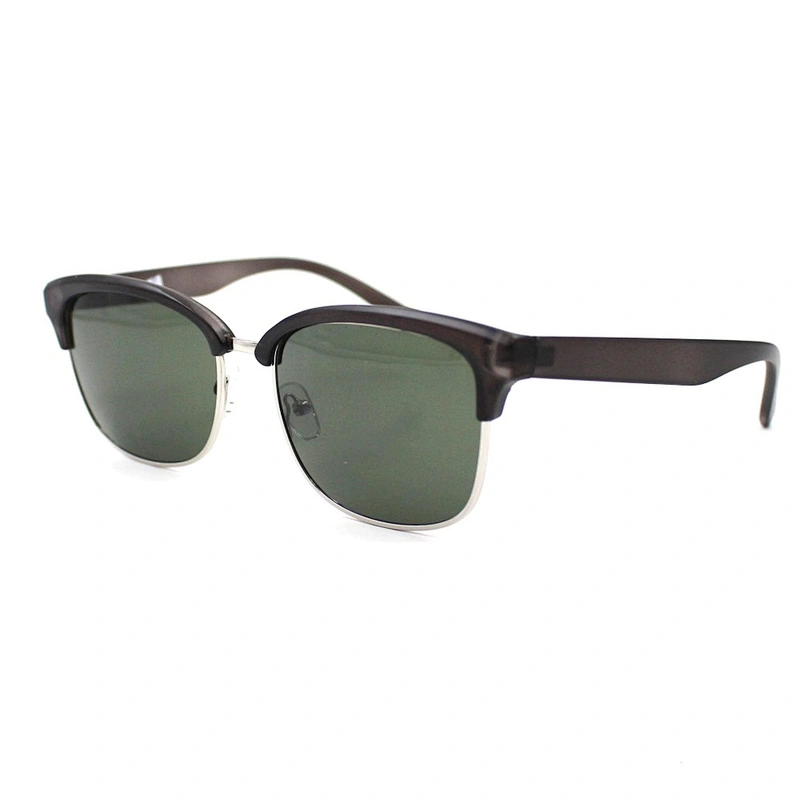 Half frame classic style fashion sunglasses