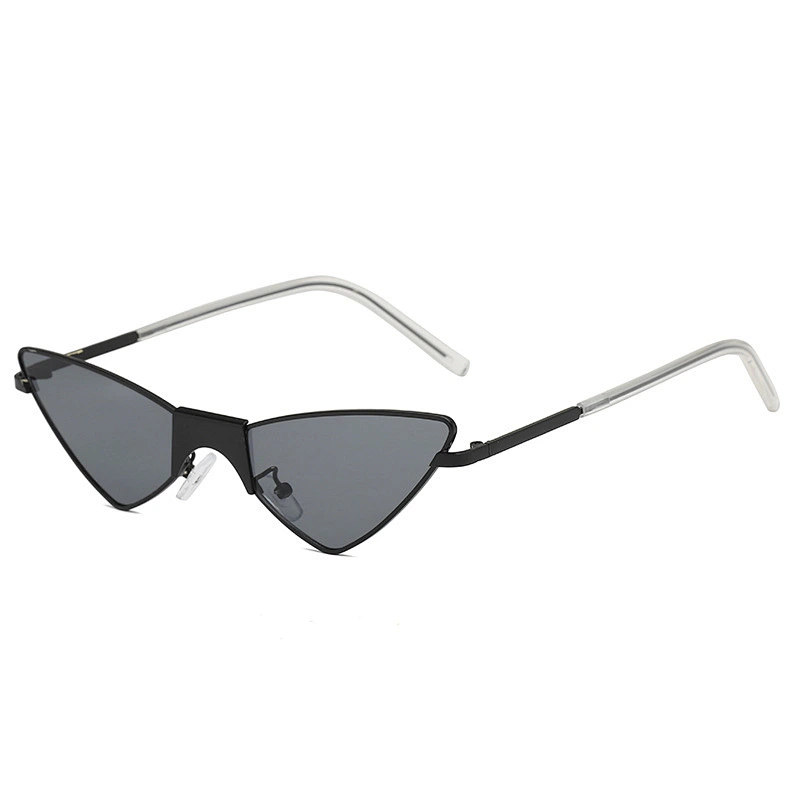 UNOC Cheap Cat Eye Sun Glasses Small Frame Triangle Shape Sunglasses Designers Fashion Unisex Sunglasses