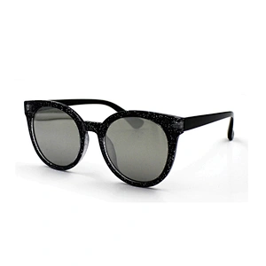 Shiny thin custom PC frame cat eye sunglasses women