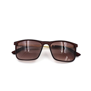 2021 Retro fashion metal temple matt frame vintage sunglasses