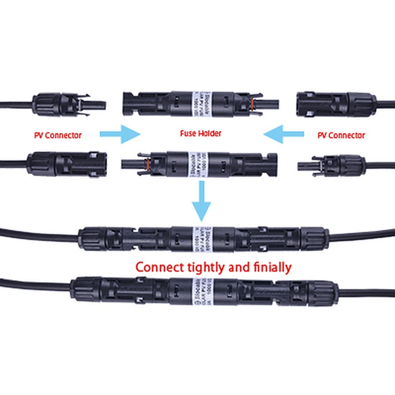 1000V DC Fuse Holder Connector for PV System