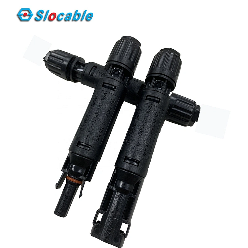1500V DC Waterproof Fuse Connector with Copper Tinned Fuse