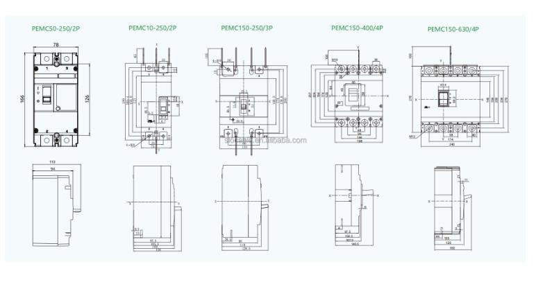 Waterproof High Current DC Circuit Breaker