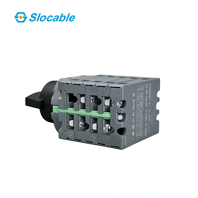 1500V 40A-55A Single Hole Mounting DC Isolator Switch