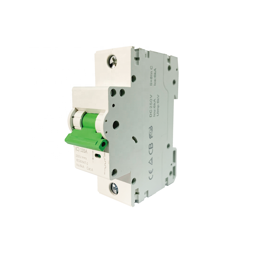 125A DC MCB Circuit Breaker for Solar Energy