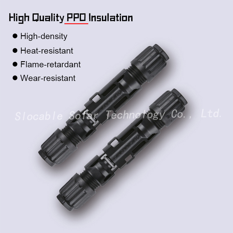 1500V DC solar cable connector for PV system