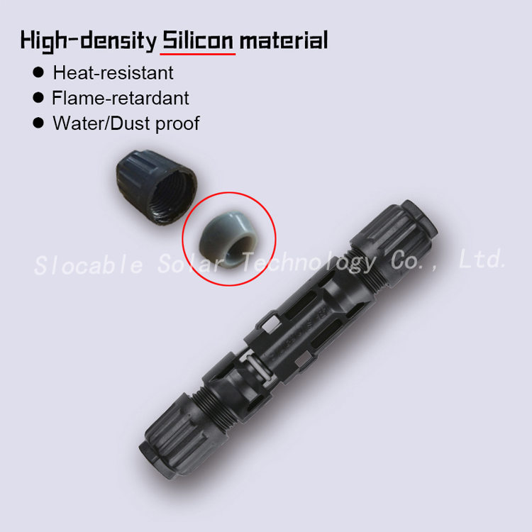 1500V DC solar cable connector for PV system