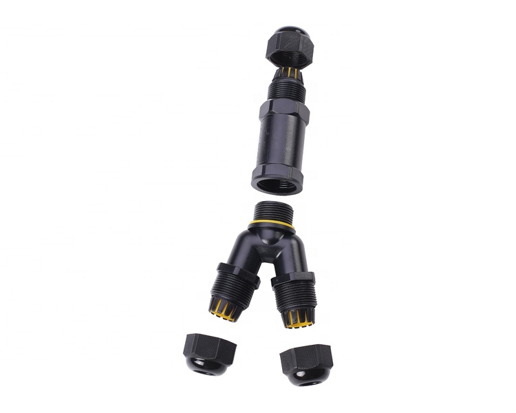 Y Type Electric Power Waterproof Connector