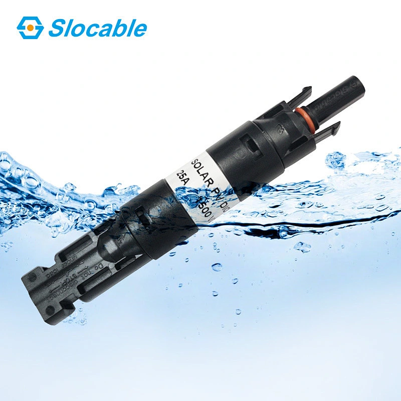 1500V DC Waterproof Fuse Connector with Copper Tinned Fuse