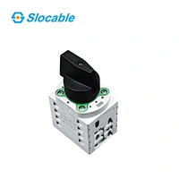 1500V 16A 32A Single Hole Mounting DC Isolator Switch for Solar System