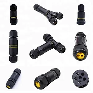 T Type Electric Power Waterproof Cable Connector