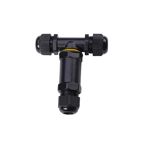 T Type Electric Power Waterproof Cable Connector