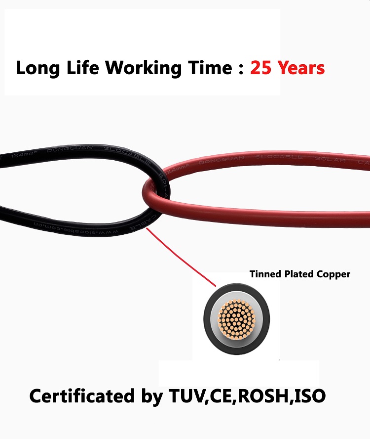 1500V DC Single-core Solar PV Cable