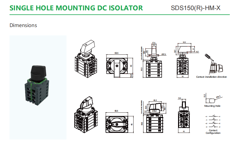DC Isolator Switch
