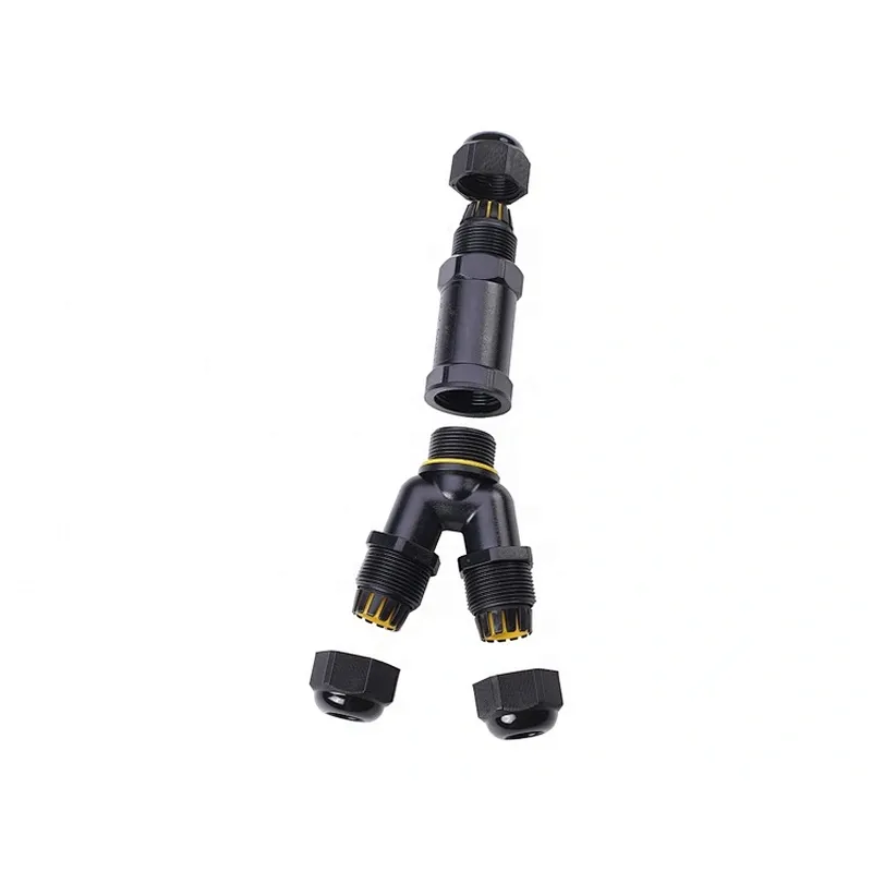 Y Type Electric Power Waterproof Connector