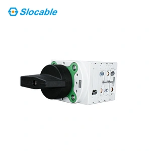 1500V 16A 32A Single Hole Mounting DC Isolator Switch for Solar System