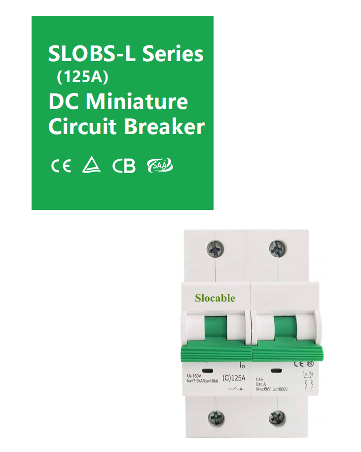 Low voltage DC Circuit Breaker for solar system